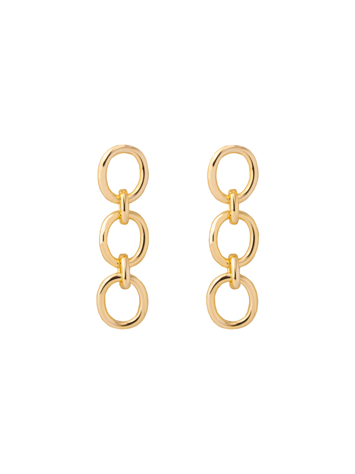 Par Arete Triple Circulo Enlazado