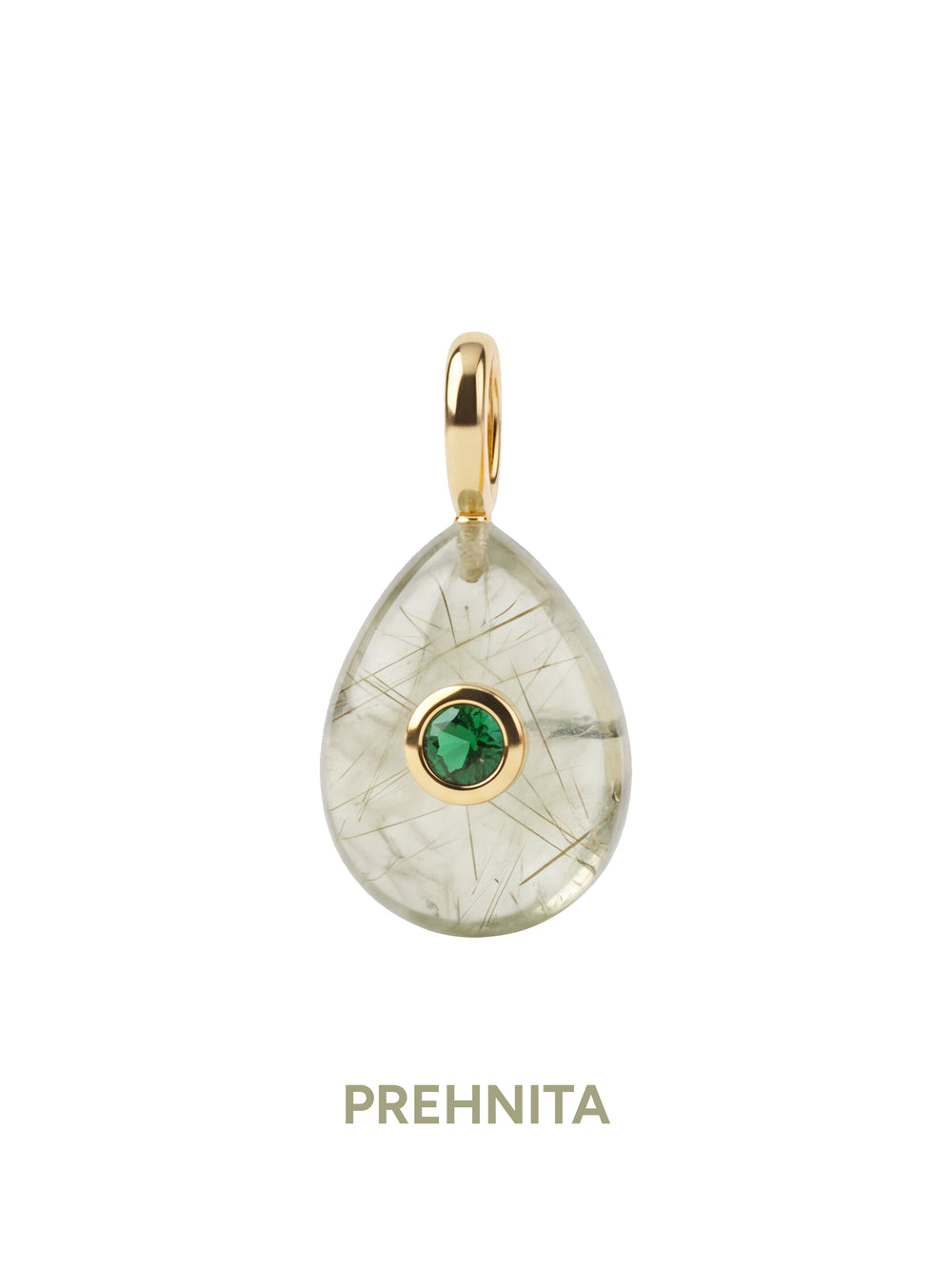 Dije Ovalado Con Centro Zirconia