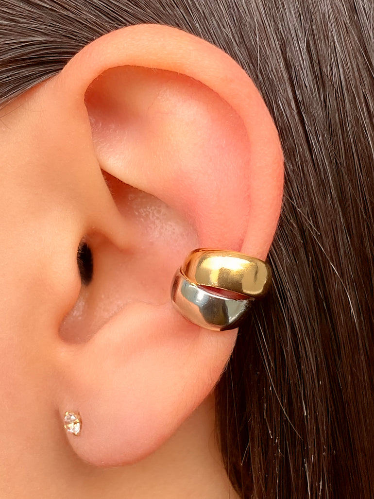 Ear Cuff Doble Chunky