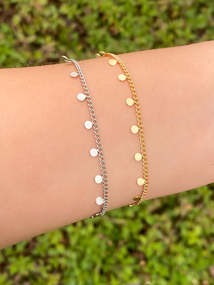 Pulsera Circulos Planchados