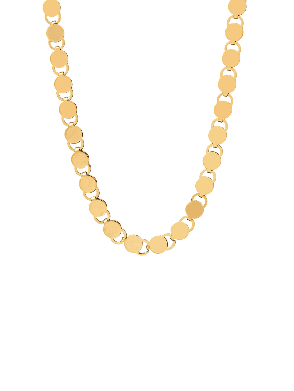 Cadena Eslabones Circulares Planos