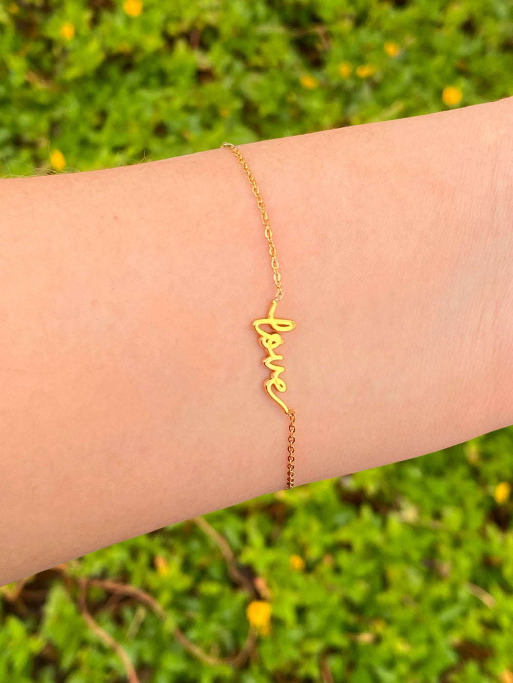 Pulsera Letras Love