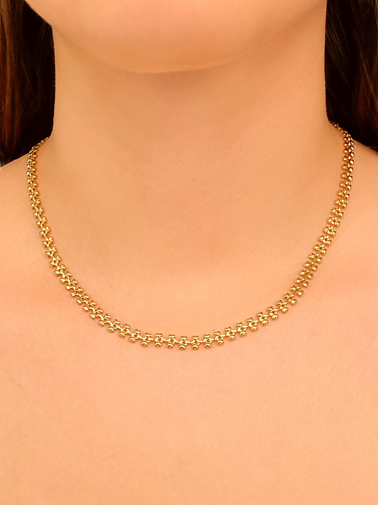 Collar Con Mini Corazones