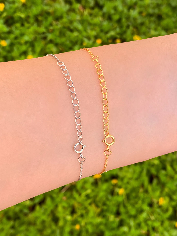 Pulsera Con Tres Biceles Zirconias