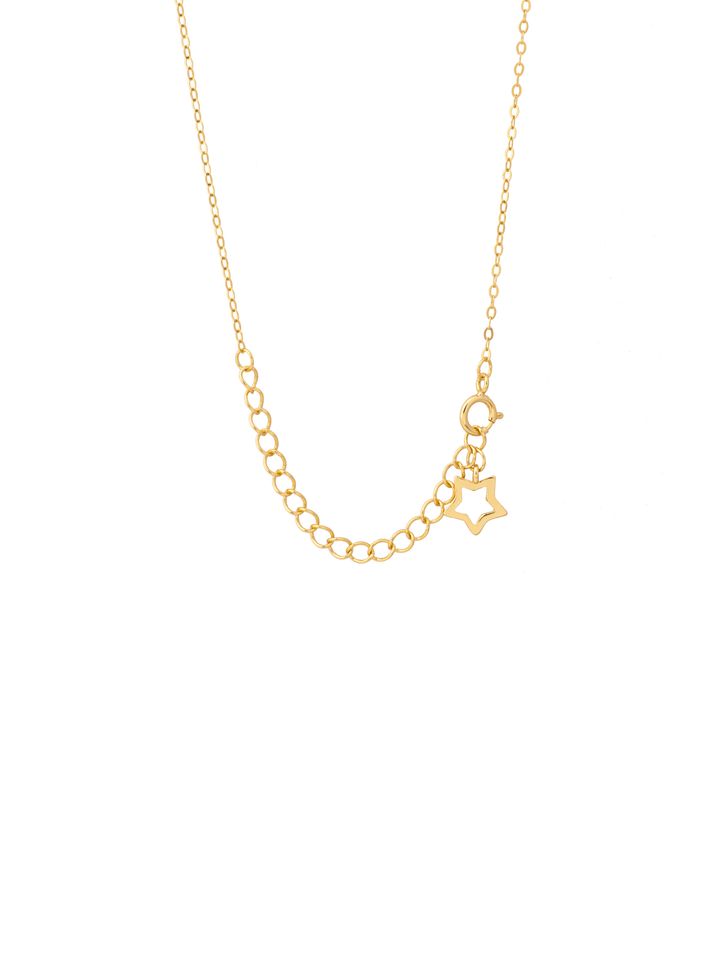 Collar Con Dije Estrella Zirconia