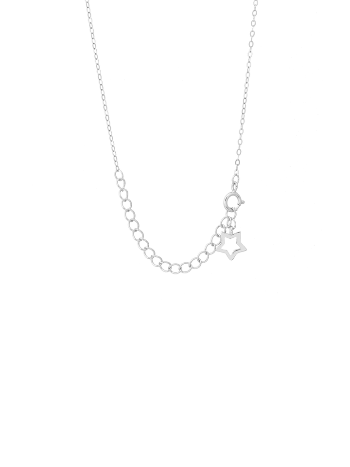 Collar Con Dije Estrella Zirconia