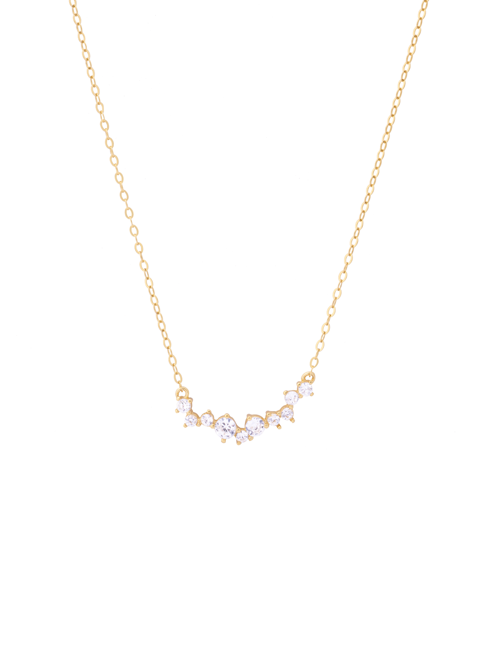 Collar Con ZigZAg Zirconias