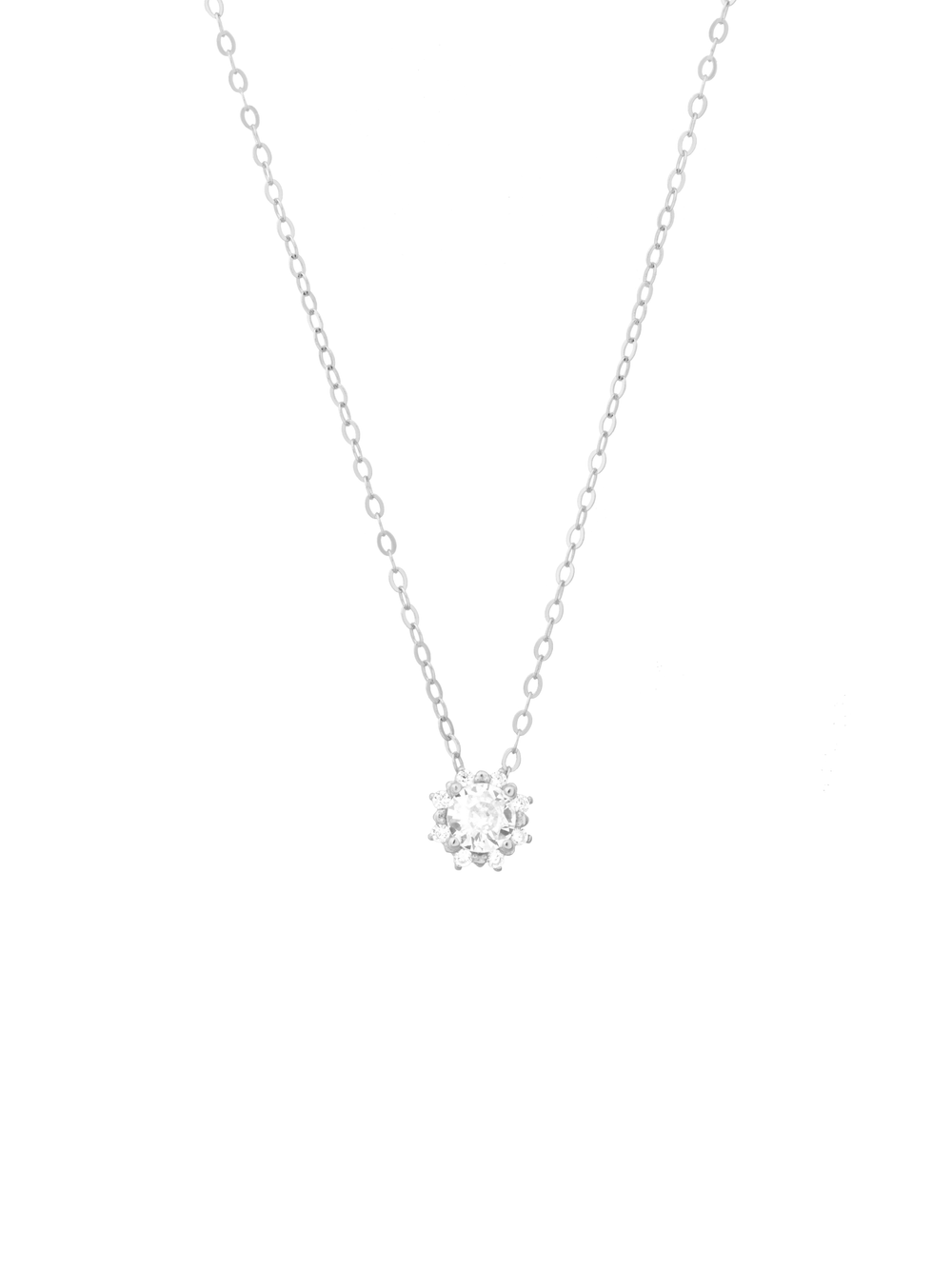 Collar Con Dije Zirconia