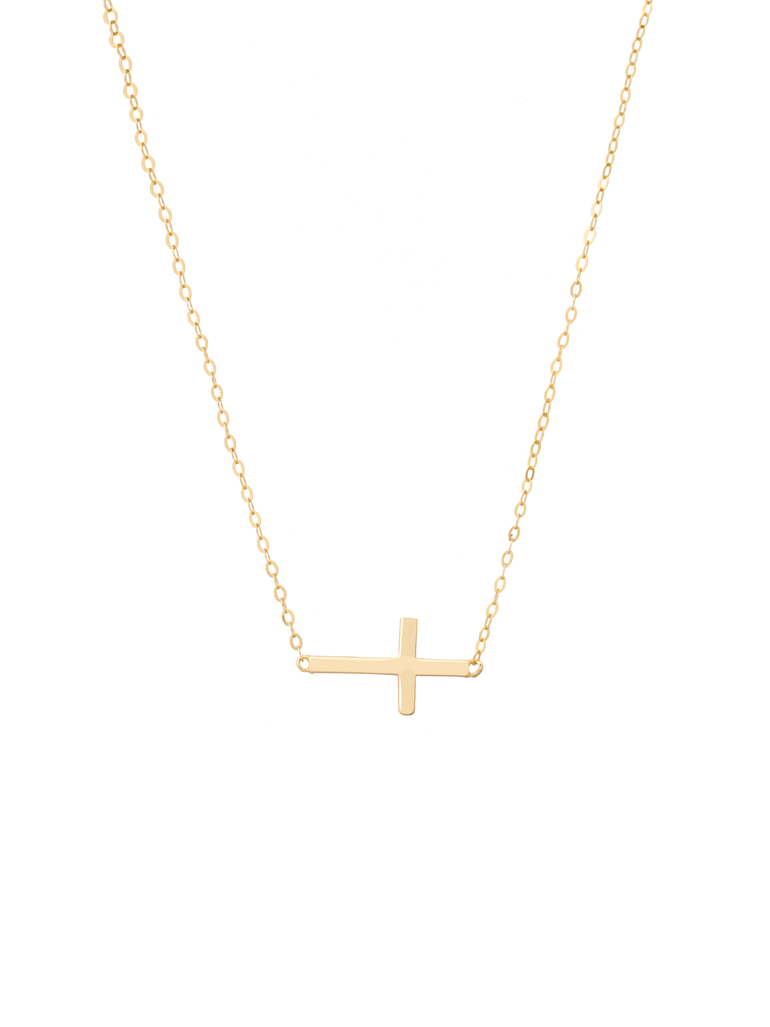 Collar Con Cruz Horizontal