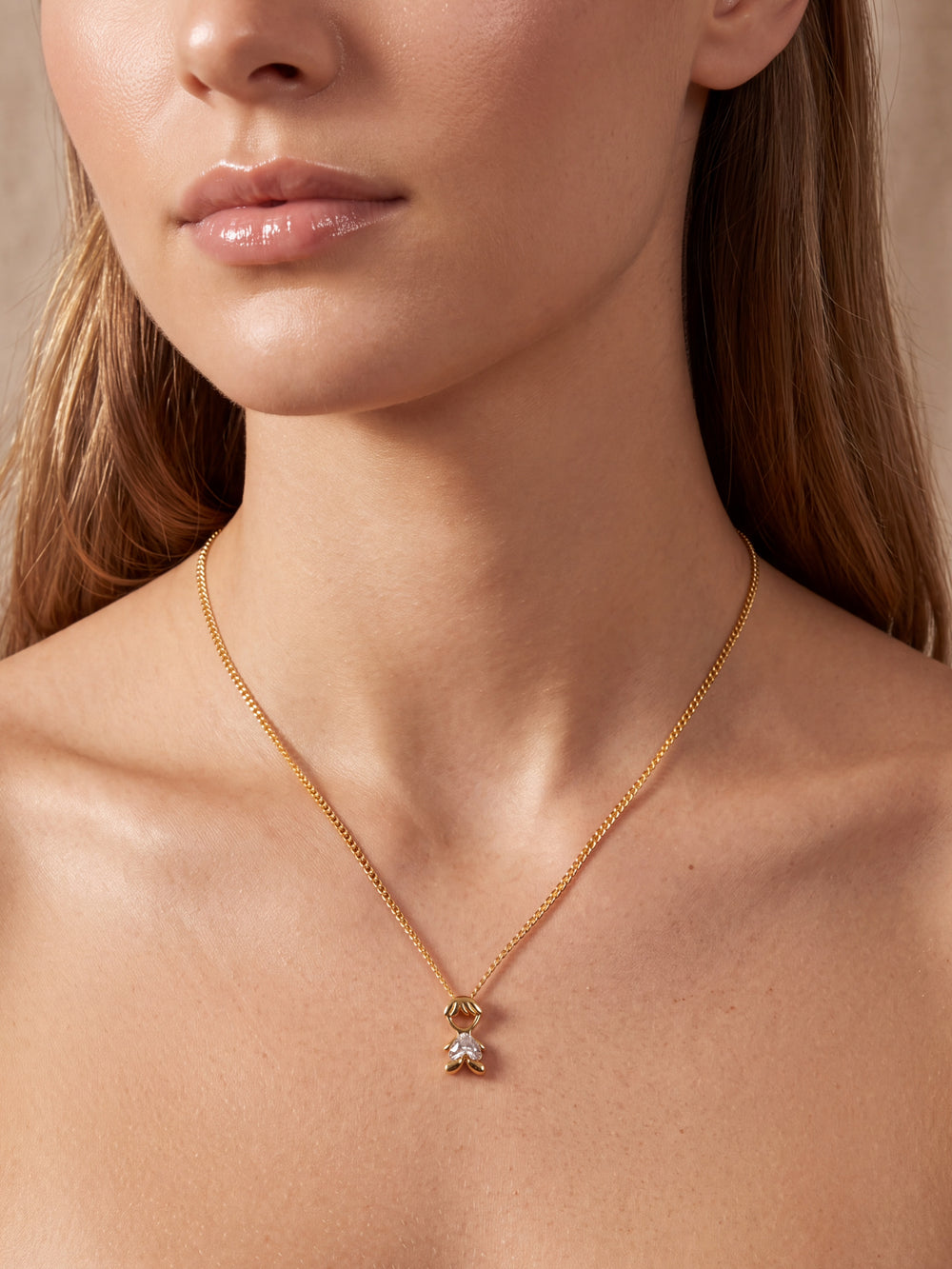 Personaliza Tu Collar Dijes Niños Centro Zirconia