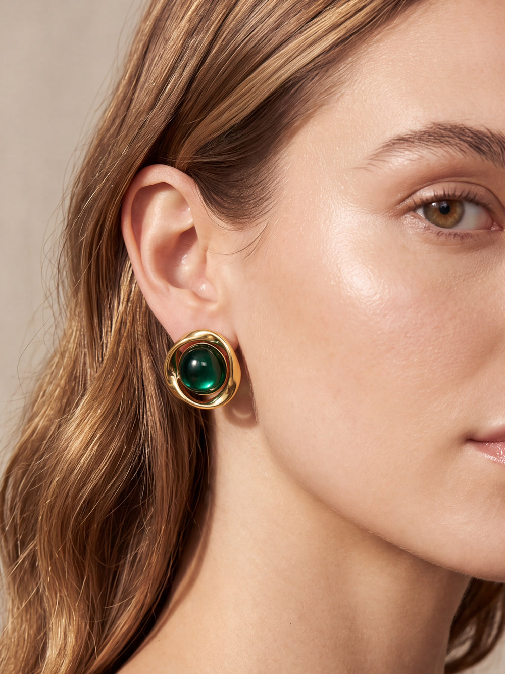 Par Arete Con Contorno Ondulado