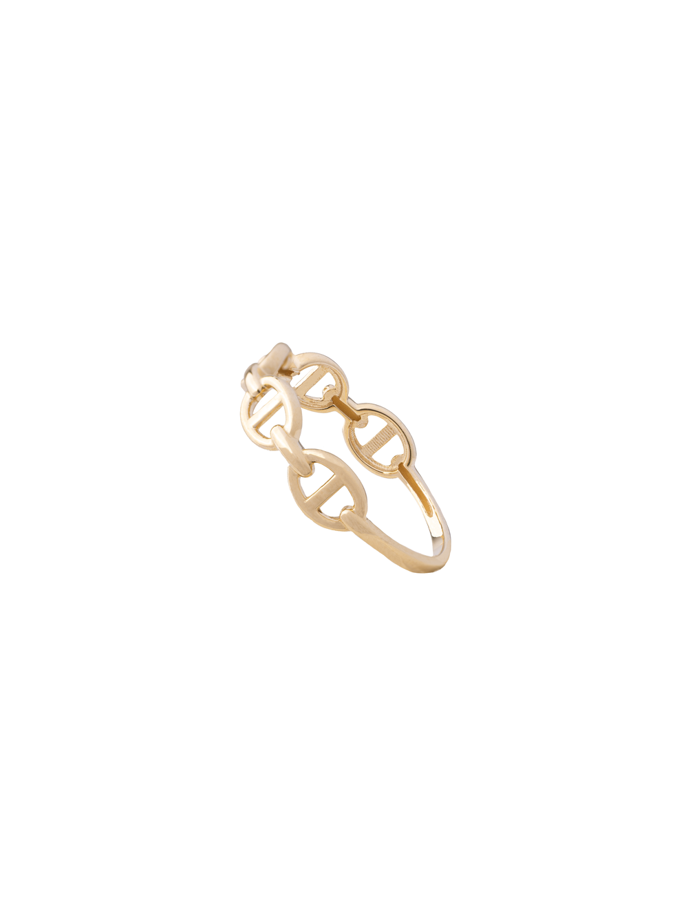 Anillo Eslabon Marinero Oro 14k