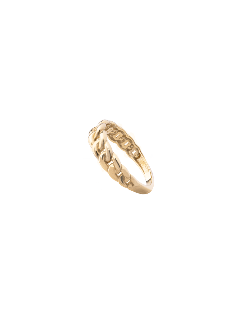 Anillo Eslabon Oro 14k