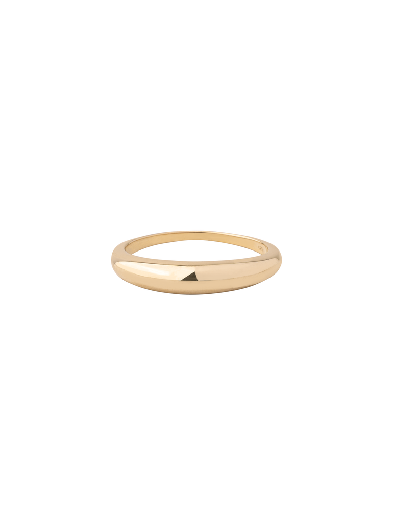 Anillo Liso Oro 14k