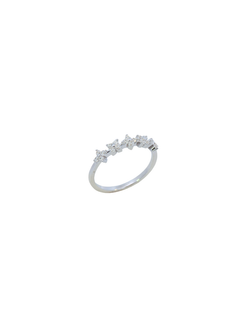 Anillo Flores Zirconias