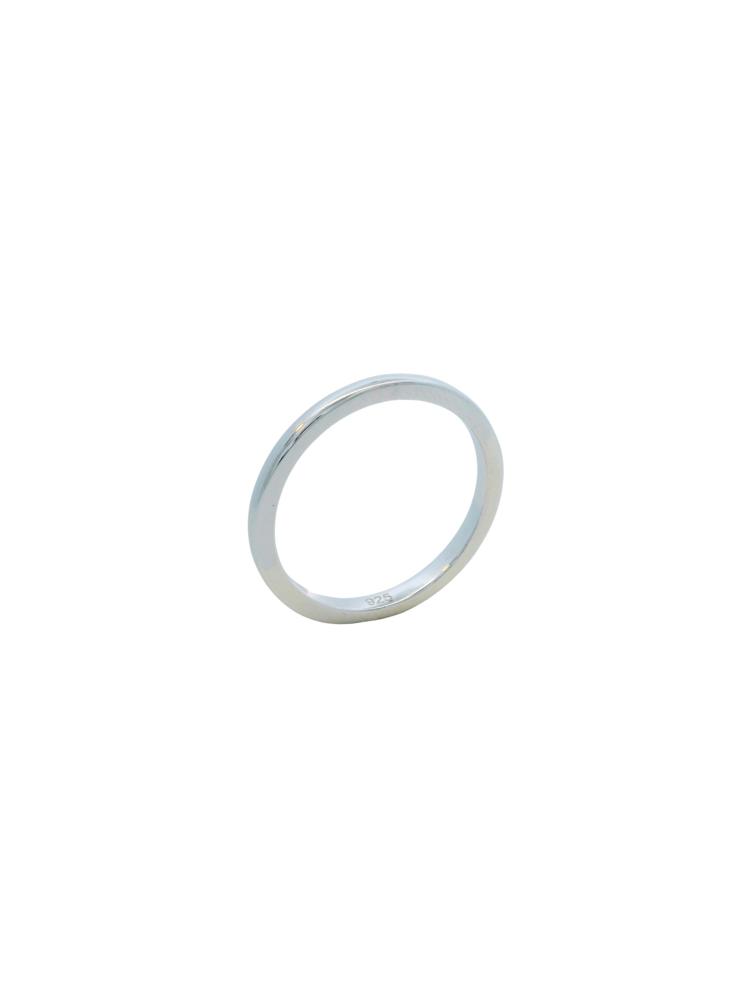 Anillo Liso Delgado 2 mm