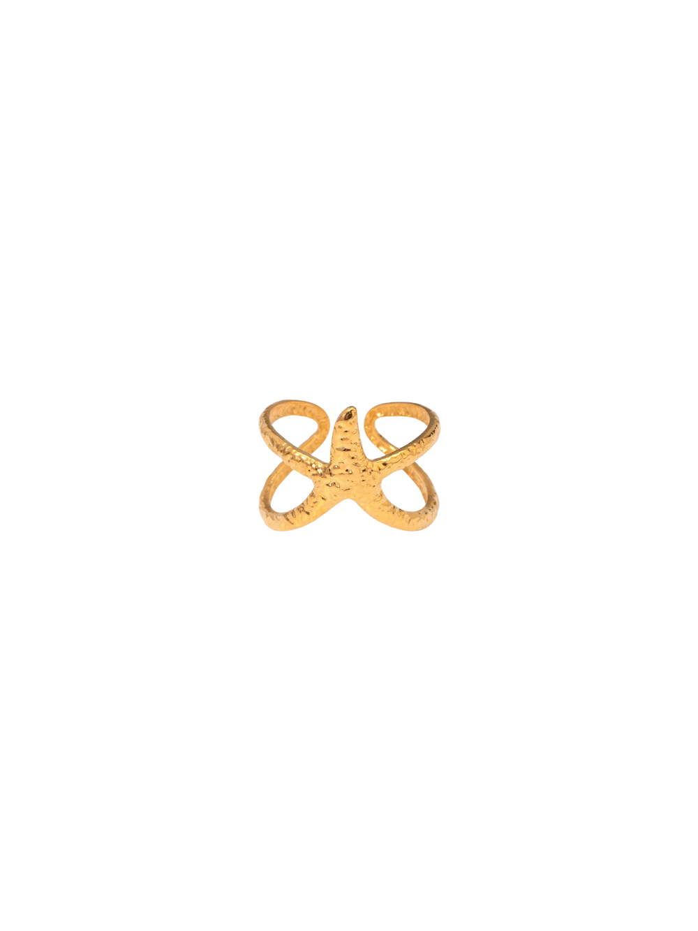 Anillo Estrella De Mar Abierto