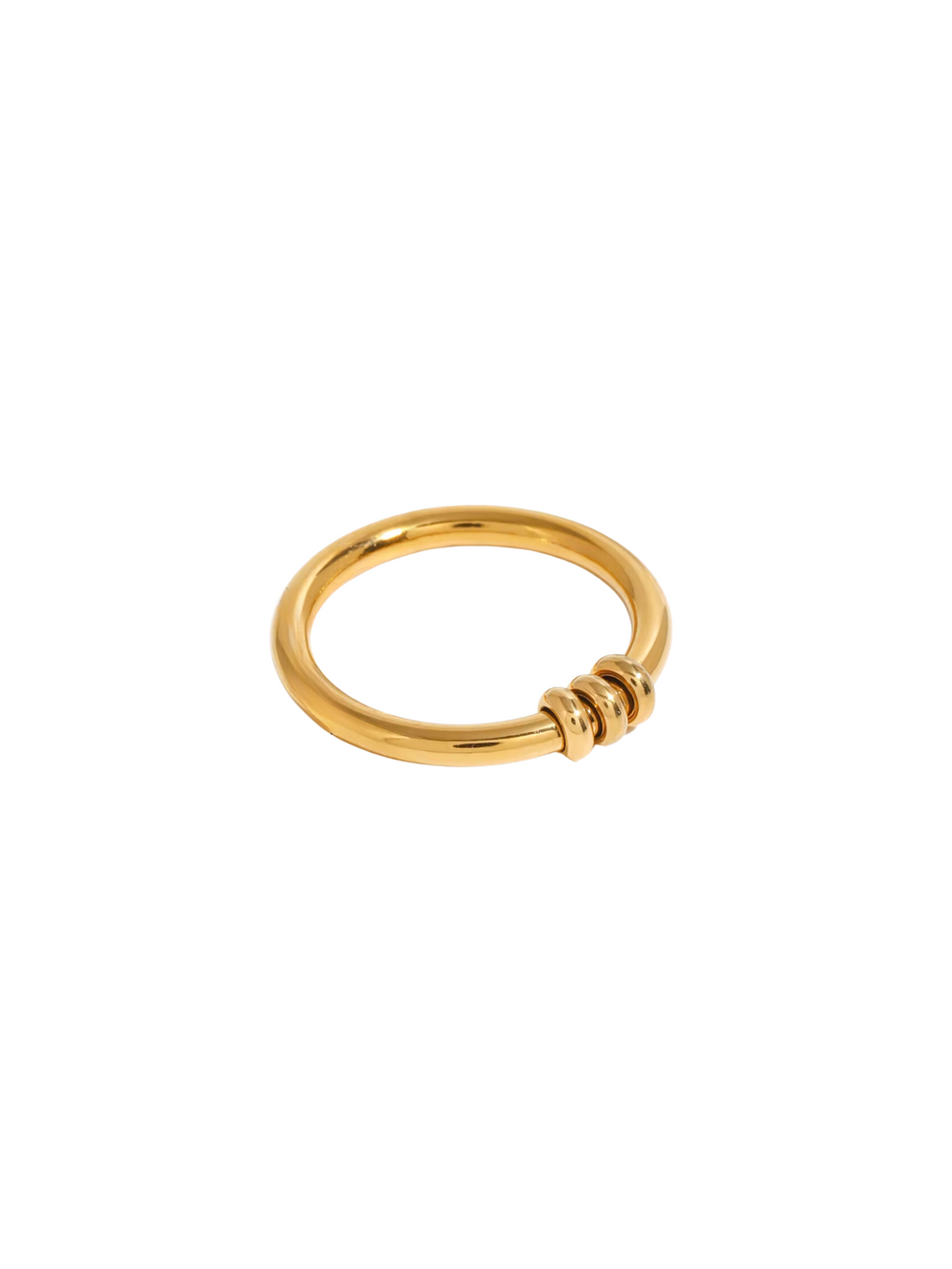 Anillo Con Tres Mini Argollas
