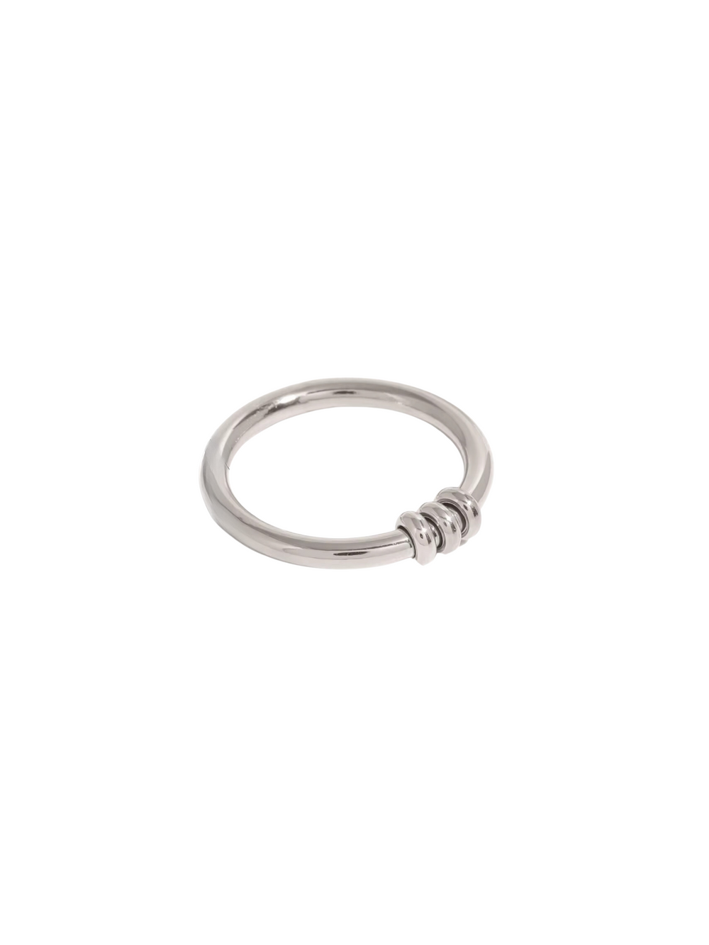 Anillo Con Tres Mini Argollas