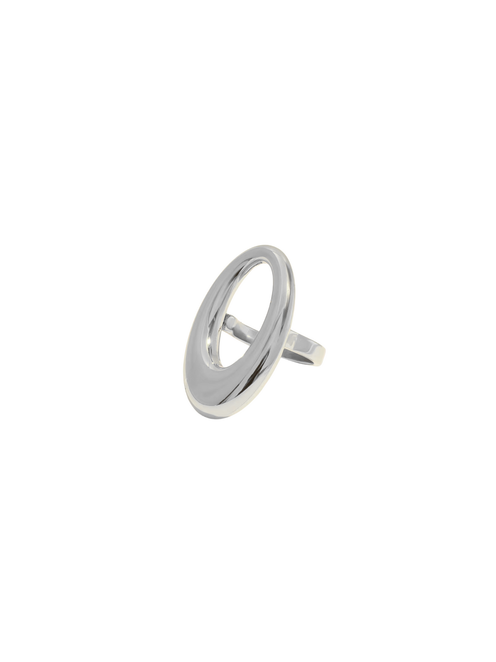 Anillo Ovalo Abierto Chunky