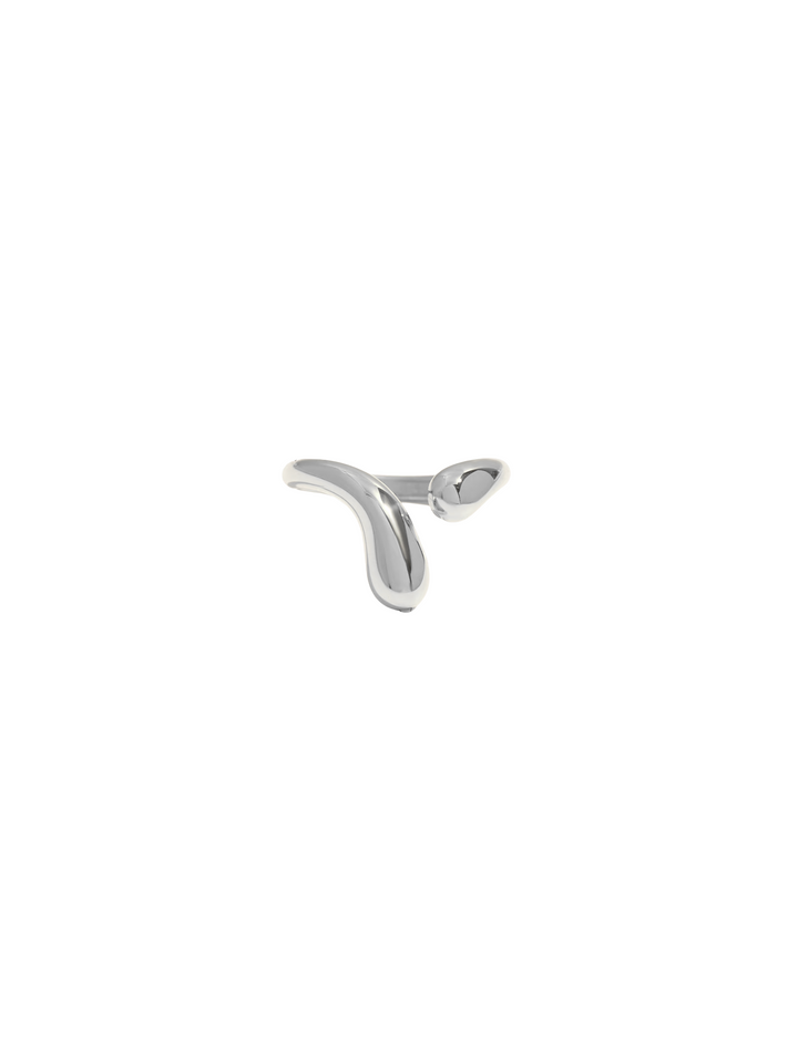 Anillo Doble Gota Delgado