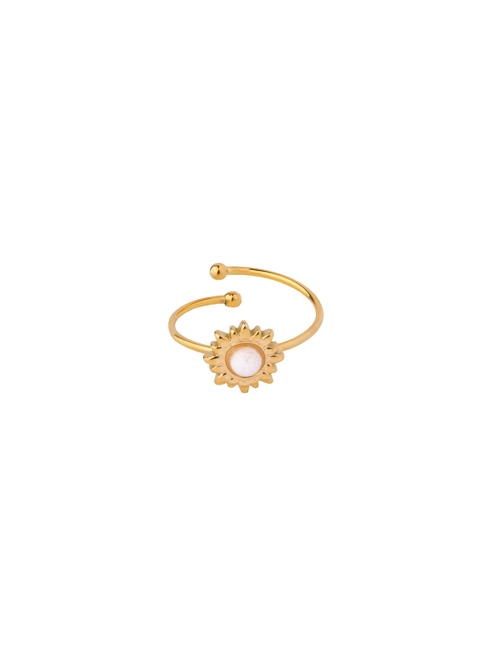 Anillo Ajustable Con Sol