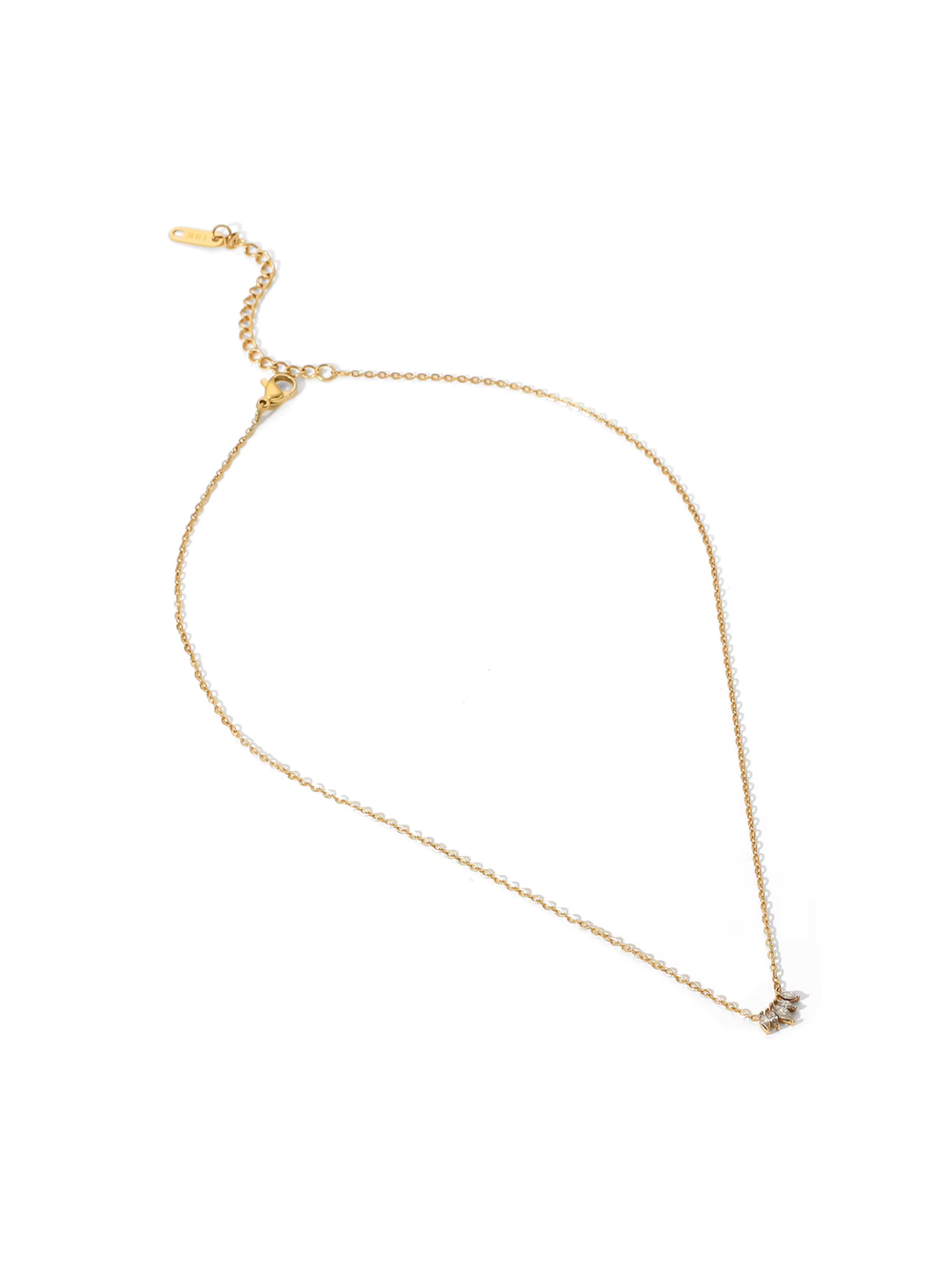 Collar Con Dije Ala Zirconias