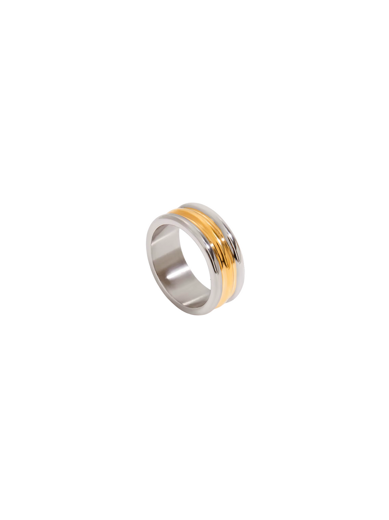 Anillo Triple Linea Combinado