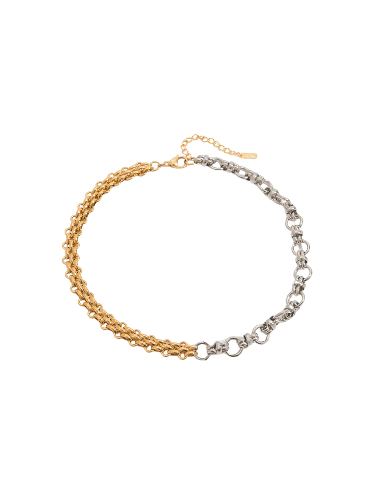 Collar Combinado Doble Cadena