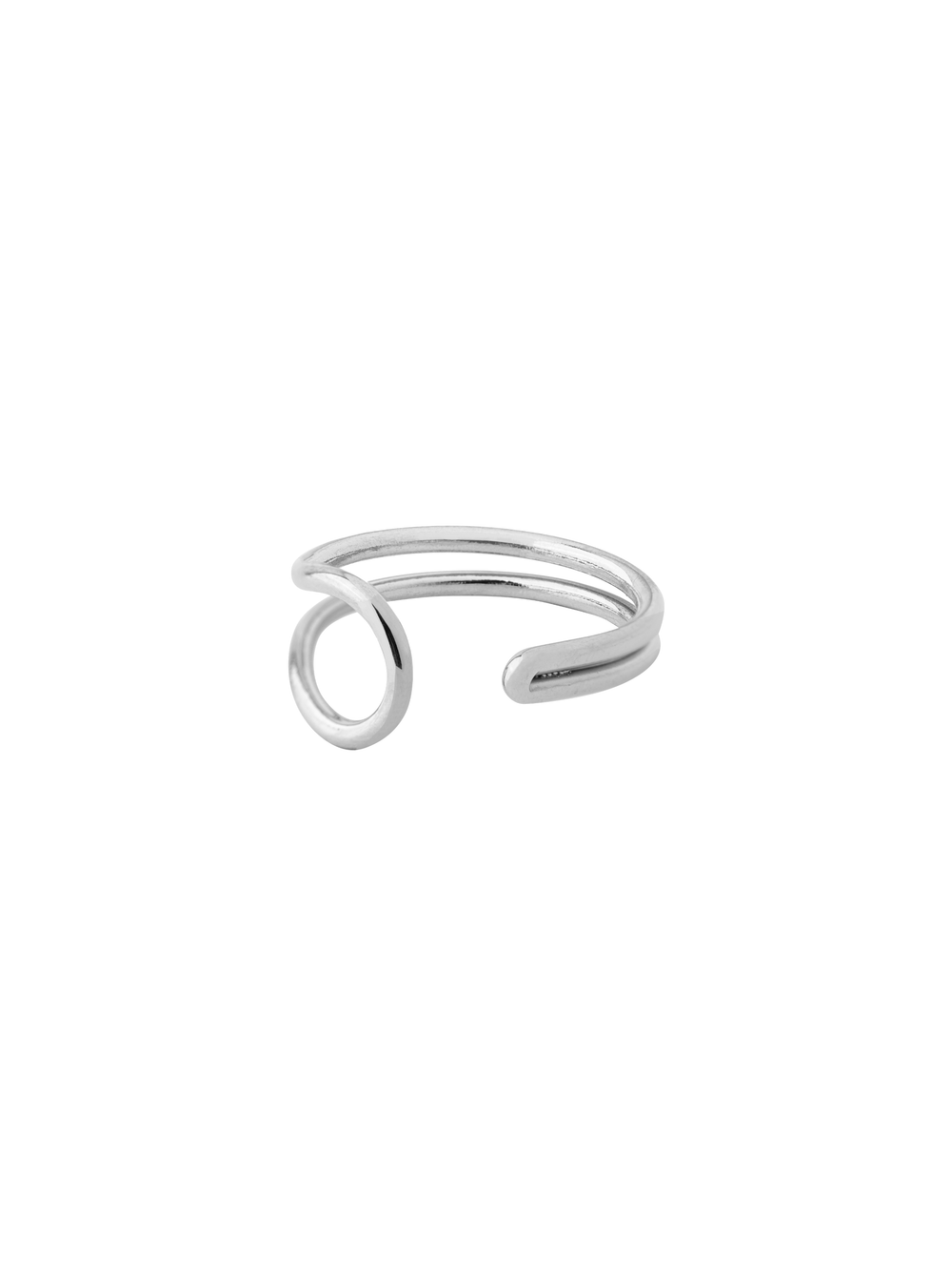 Anillo Doble Curva Abierto