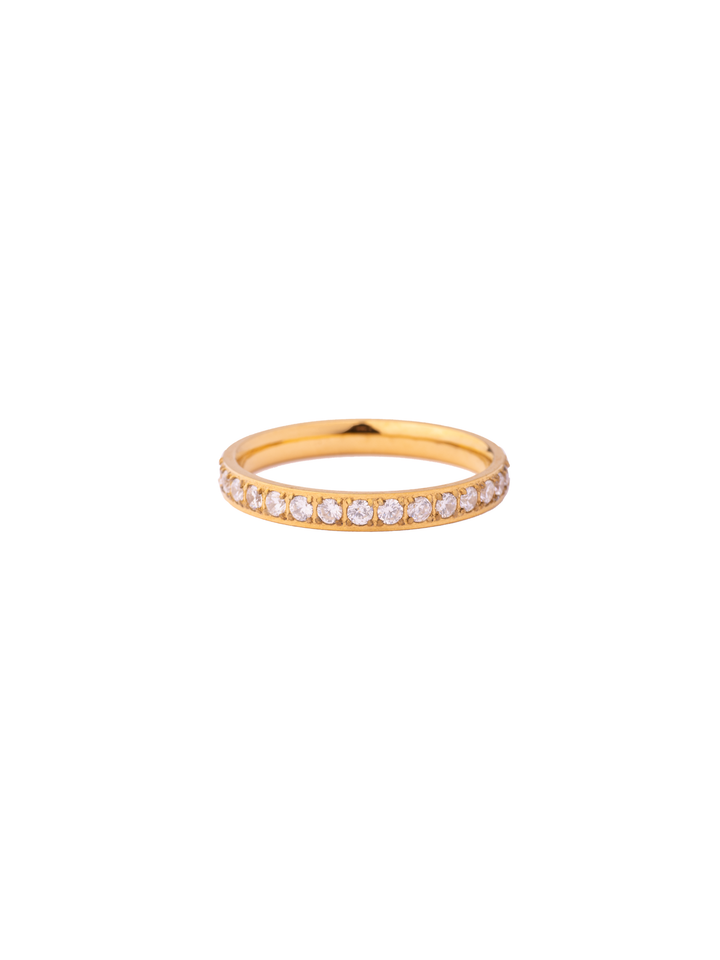 Anillo Churumbela Zirconias 3 mm