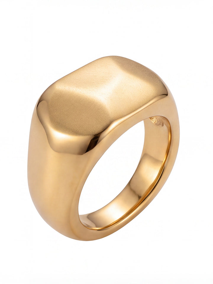 Anillo Grueso Cuadrado