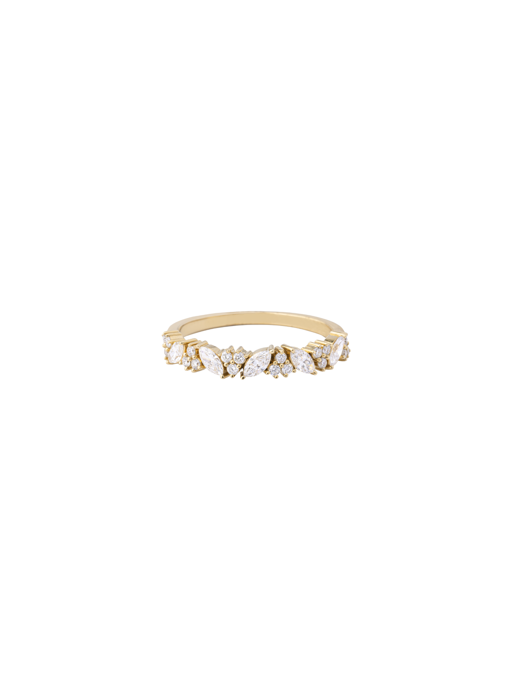 Anillo Diamantes Lab Grown 0.48 Ct Oro 14k