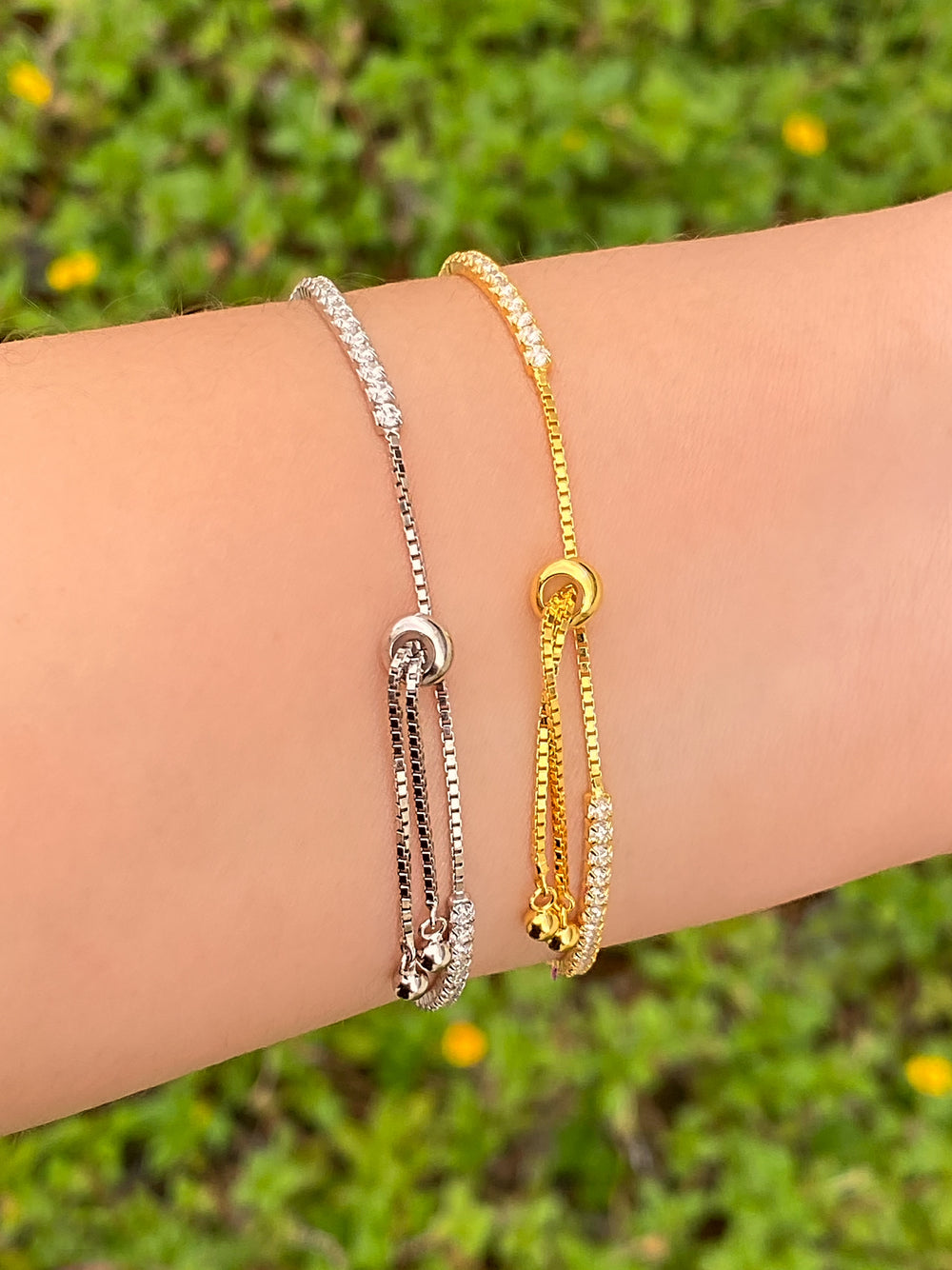 Pulsera Zirconias 2 mm