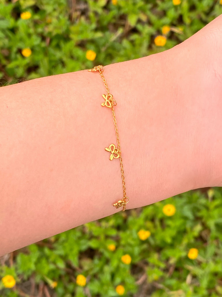 Pulsera Con Mini Moños