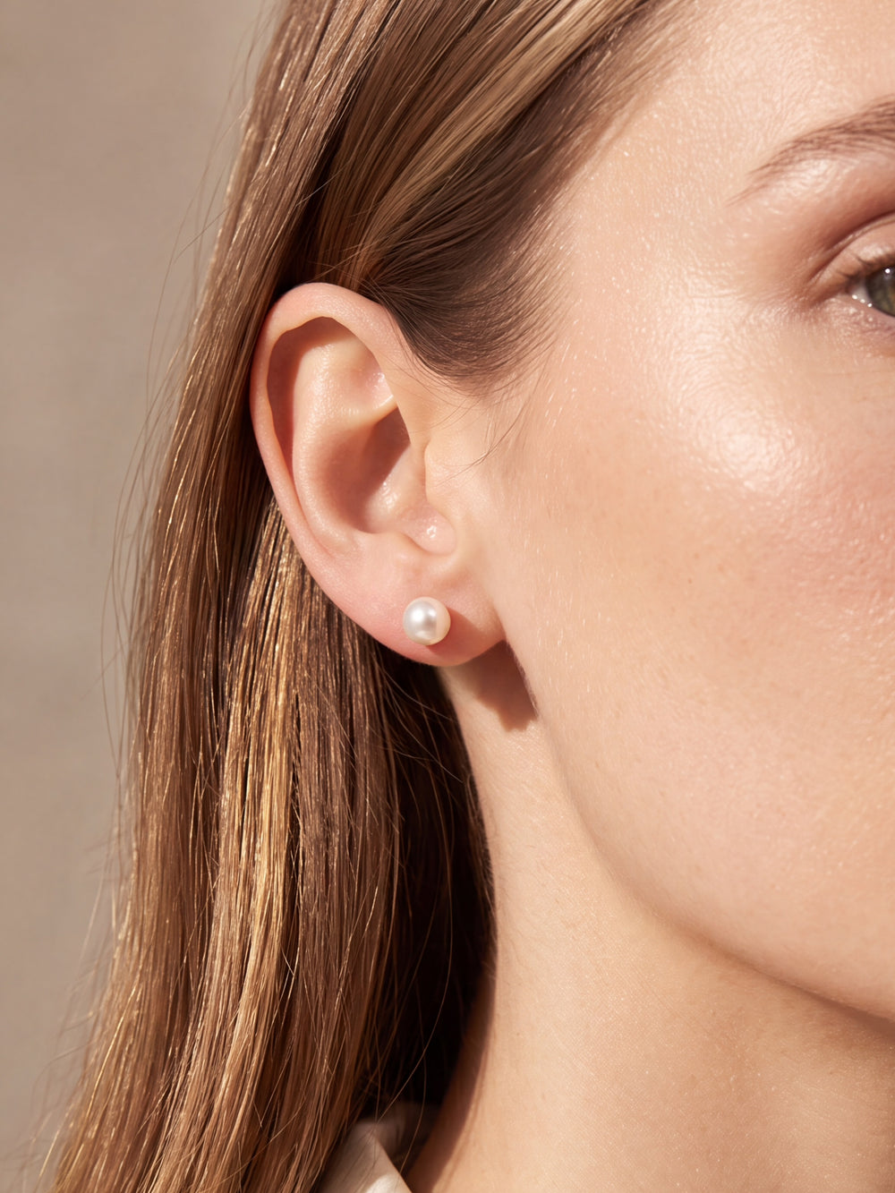 Par Arete Mini Perla 5 mm