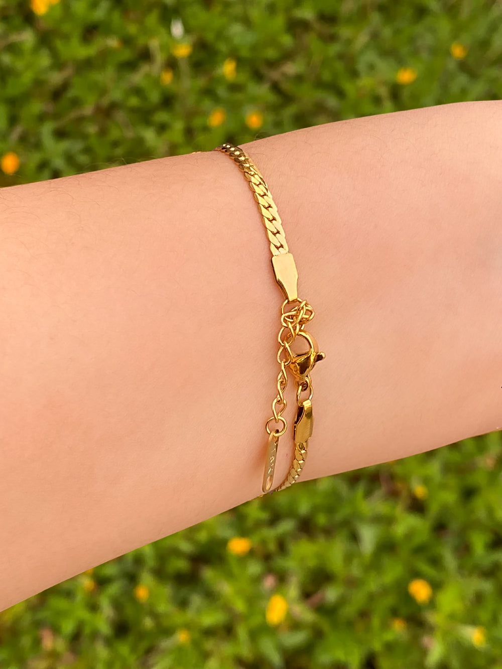 Pulsera Planchada Tejida