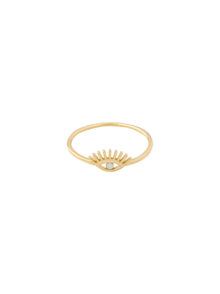 Anillo Ojo Oro 14k