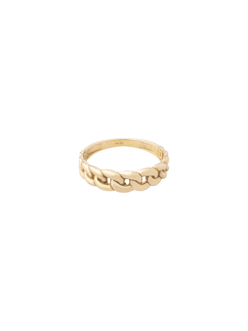 Anillo Eslabon Oro 14k