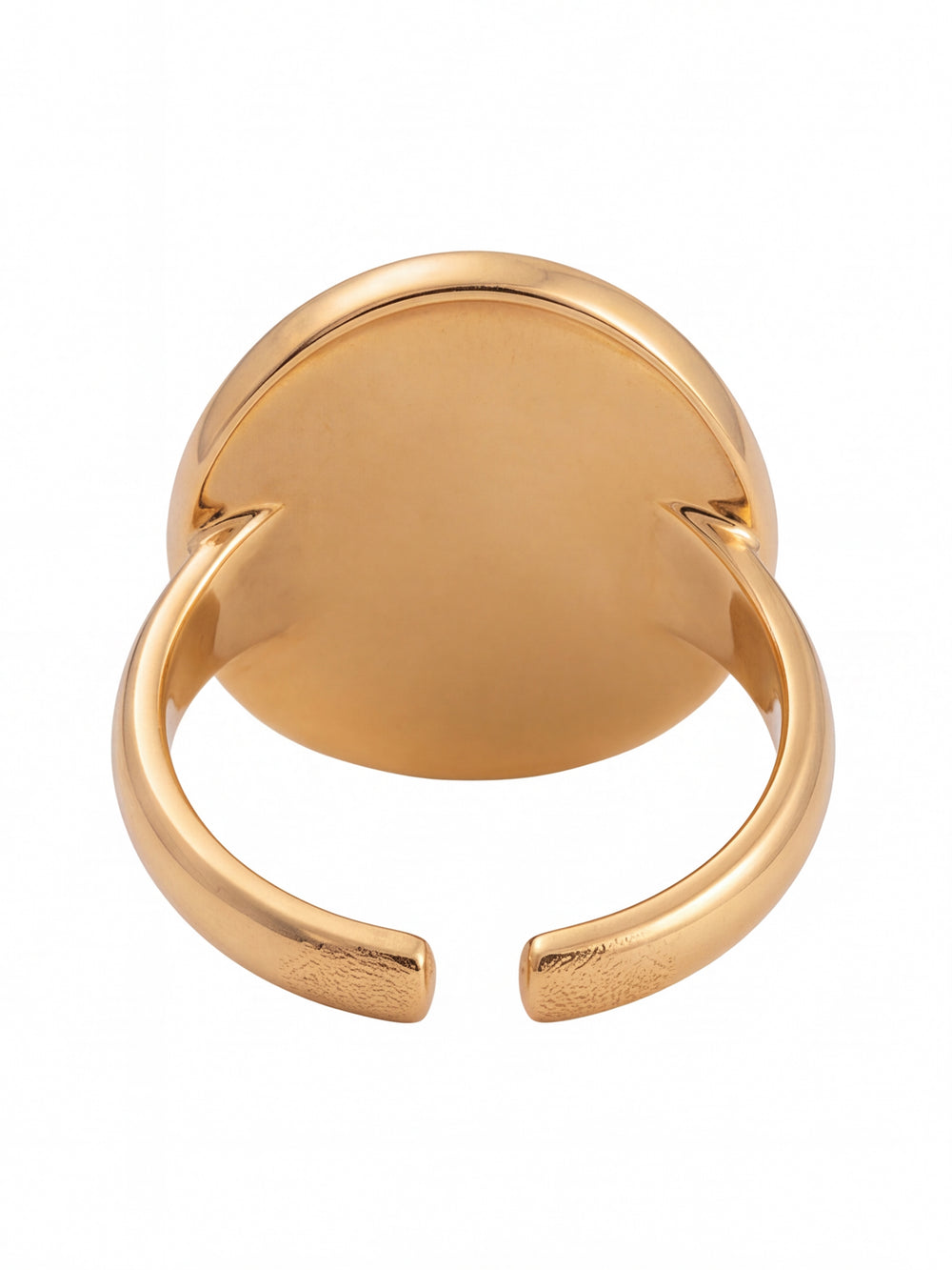 Anillo Sello Moneda Semi Ajustable