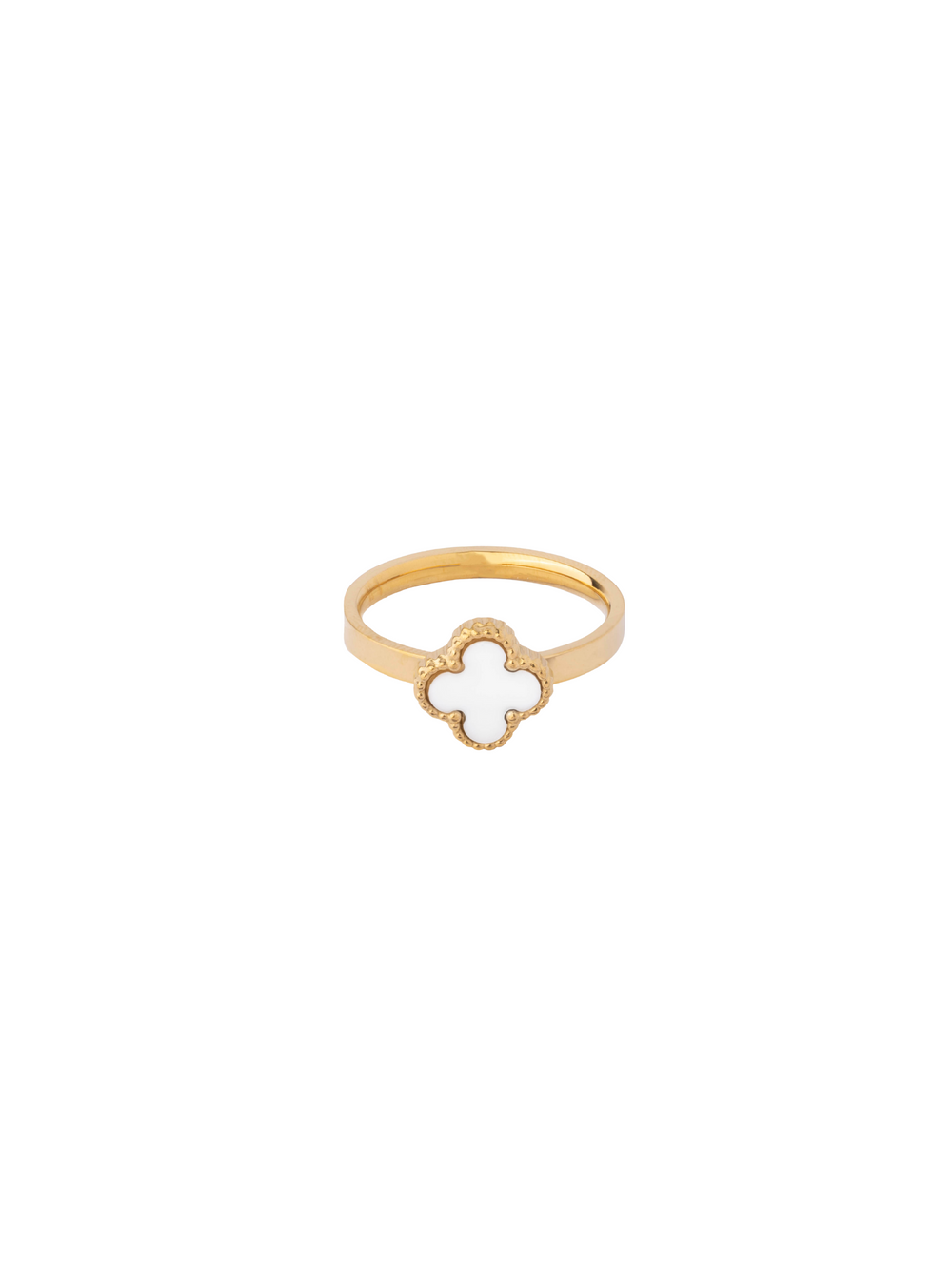 Anillo Con Trebol