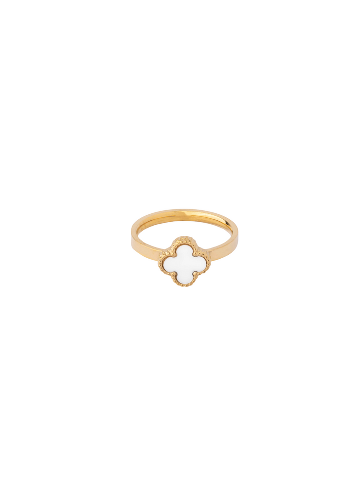 Anillo Con Trebol