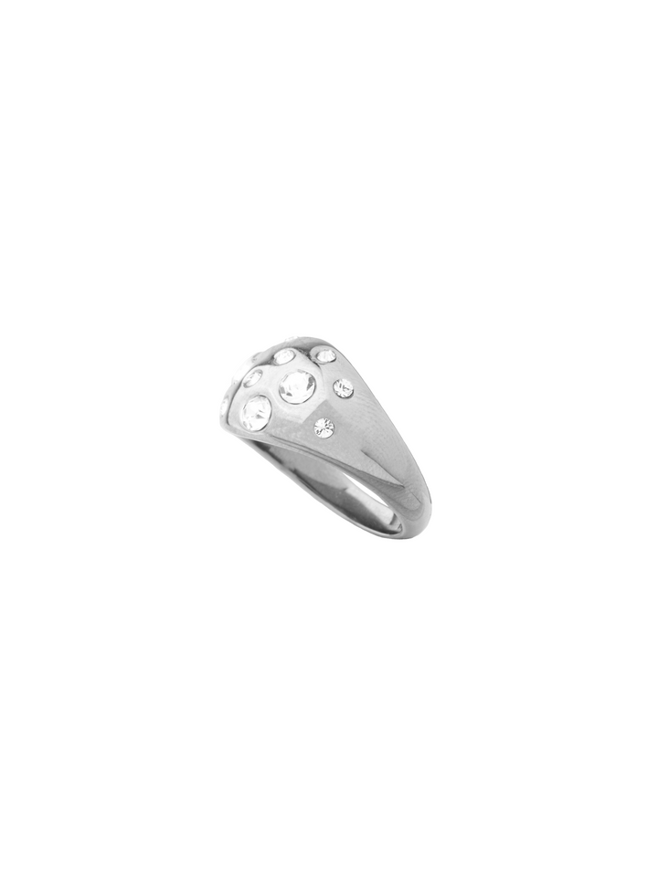 Anillo Grueso Con Zirconias