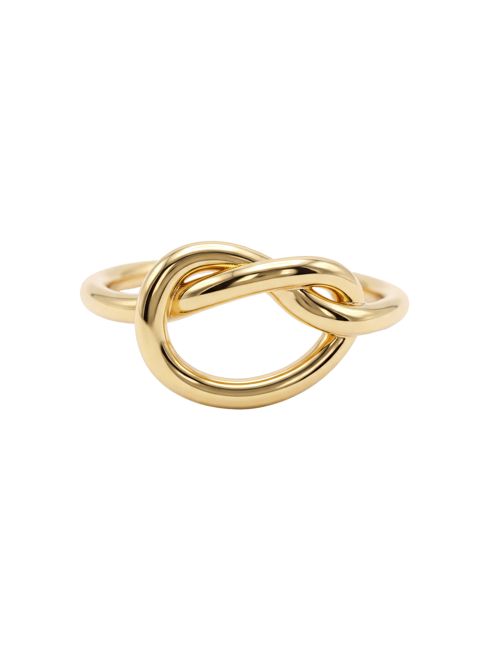 Anillo Con Corazon Nudo