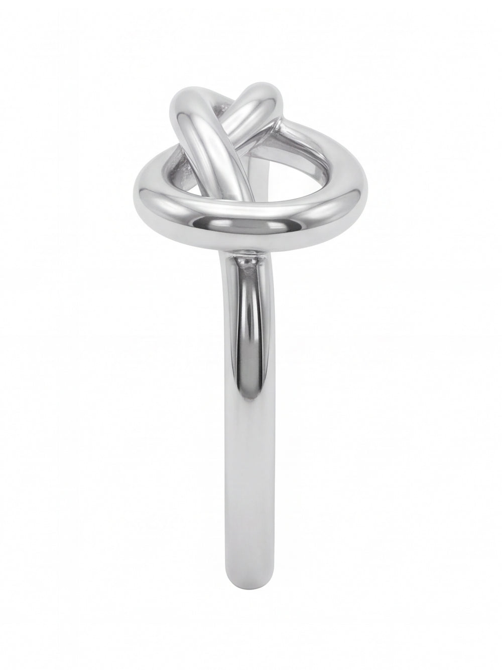 Anillo Con Corazon Nudo