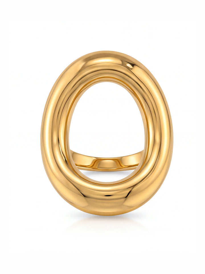 Anillo Ovalo Abierto
