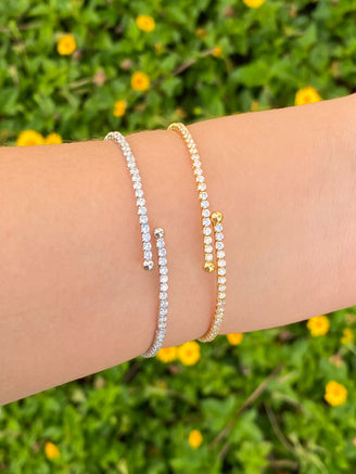 Brazalete Flexible Con Zirconias