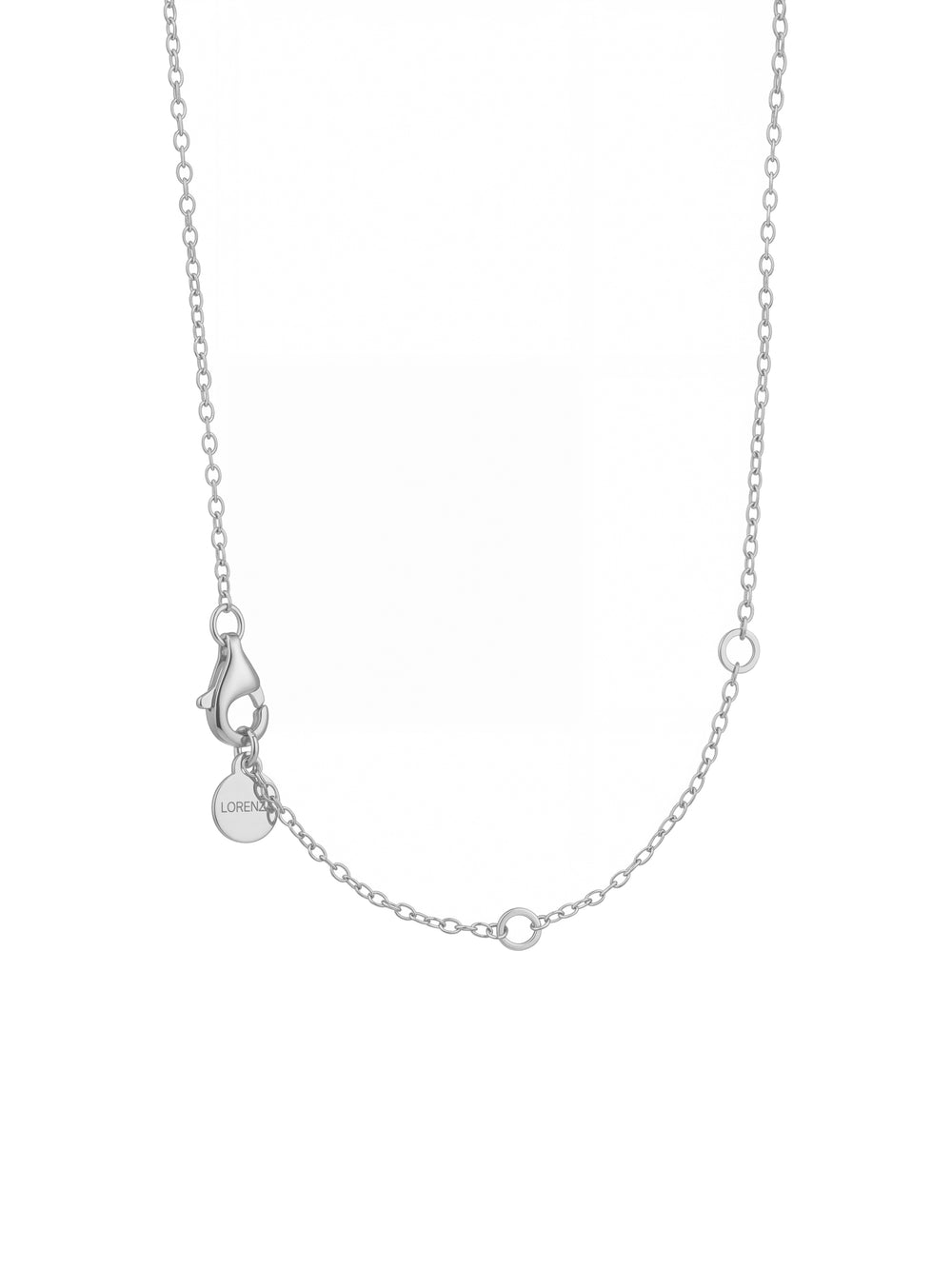 Collar Dije Cruz Con Zirconias 16 mm