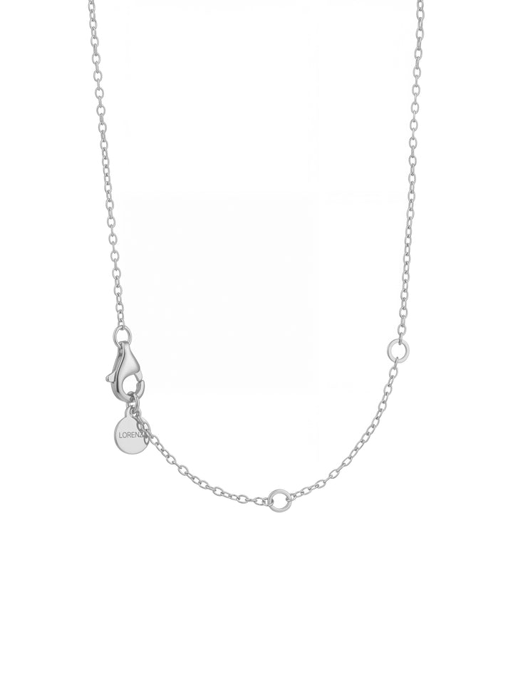 Collar Dije Cruz Con Zirconias 16 mm