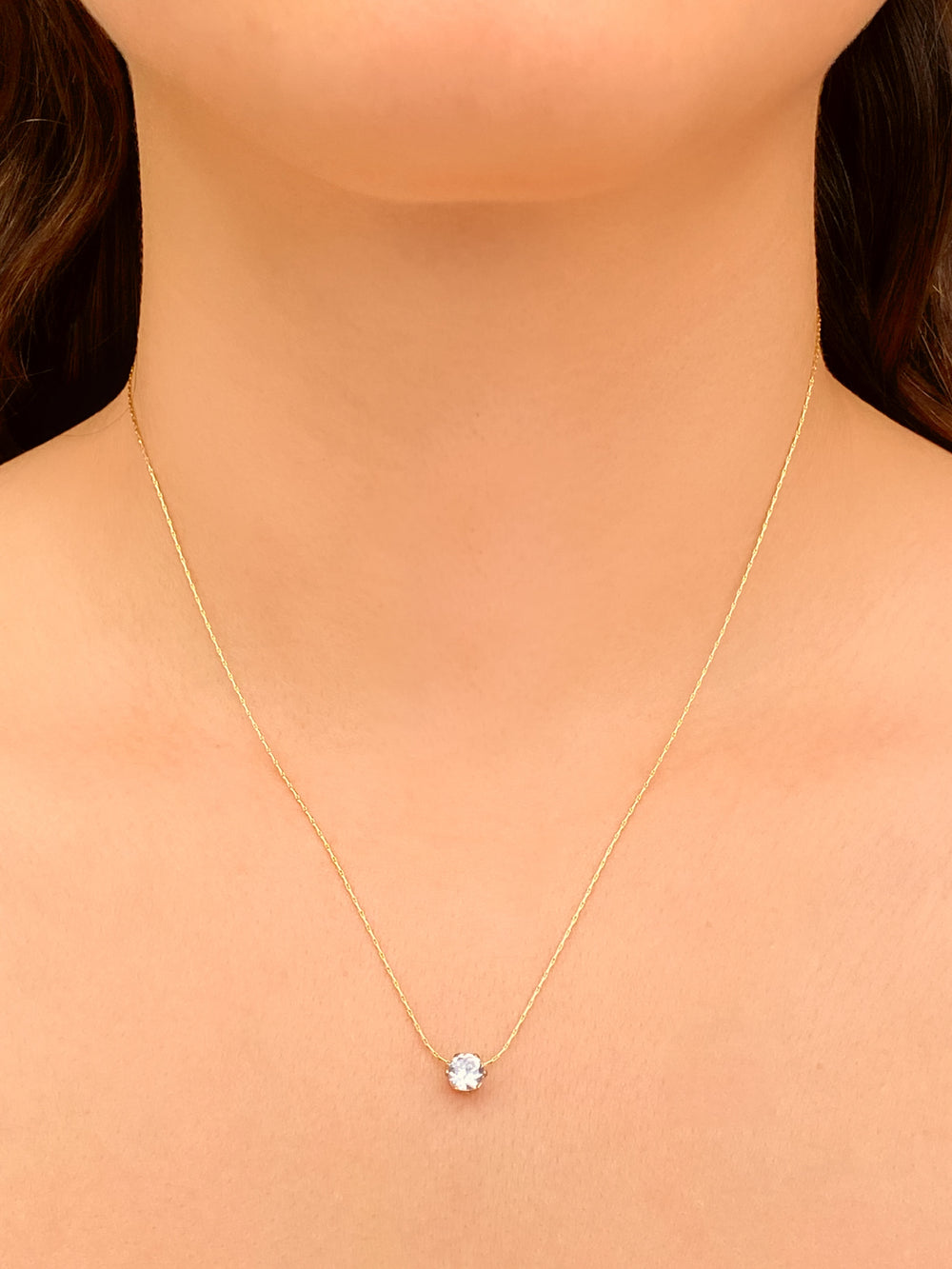 Collar Con Zirconia 5 mm